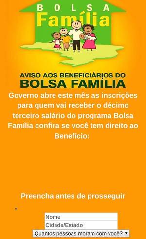 Golpe do Bolsa Família no WhatsApp