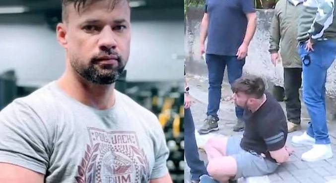 Homem foi preso após envolvimento em um acidente de trânsito
