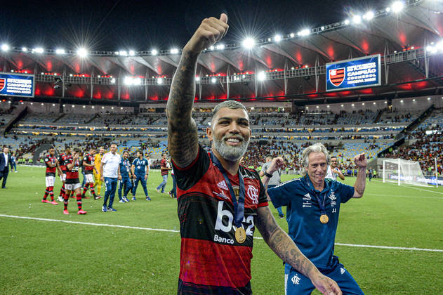 GOLS MARCADOS - 129 / Jesus viu o Flamengo ultrapassar a marca centenária sob o seu comando. Em 2019, o Rubro-Negro empilhou sonoras goleadas (Grêmio, Goiás e Avaí que o digam...).