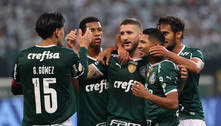 Em três minutos, Palmeiras vira e vence o Atlético-GO pelo Brasileirão