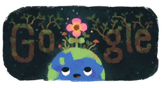 Doodle de primavera é exibido aos usuários do Google no hemisfério sul