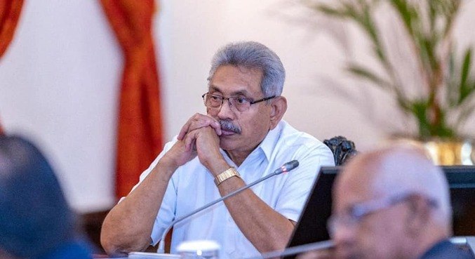 Gotabaya Rajapaksa, presidente do Sri Lanka, confirma que vai deixar o cargo