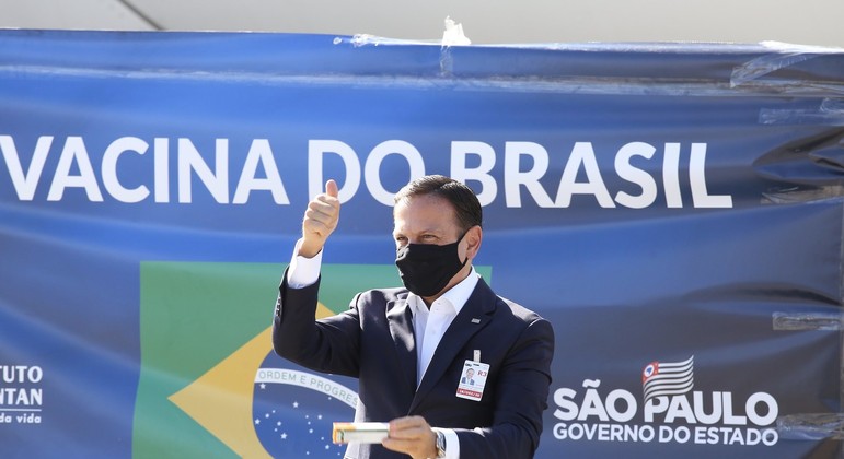 Doria se apoia na vacina do Butantan para pavimentar candidatura ao Planalto em 2022