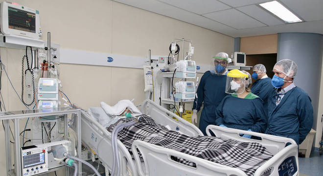 Ocupação em UTI nos hospitais municipais é de 50%