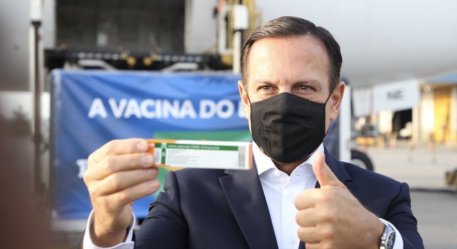 Doria afirma que 12 estados e mais de mil municípios querem a vacina 