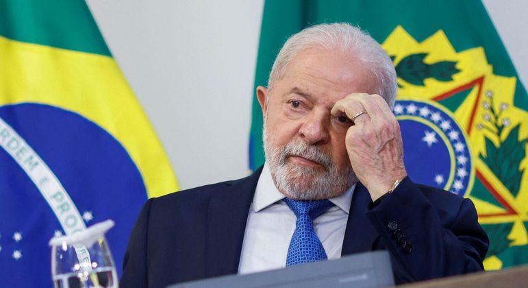 Presidente Luiz Inácio Lula da Silva participa de reunião com seu gabinete ministerial no Palácio do Planalto