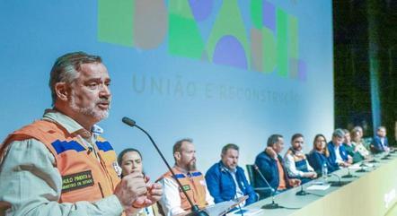 Ministro Paulo Pimenta em agenda no RS