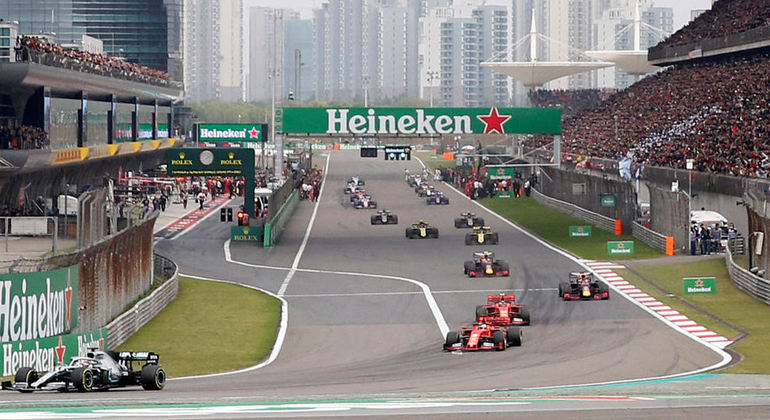 O último GP da China aconteceu em 2019; há quatro anos o Circuito de Xangai não recebe eventos internacionais
