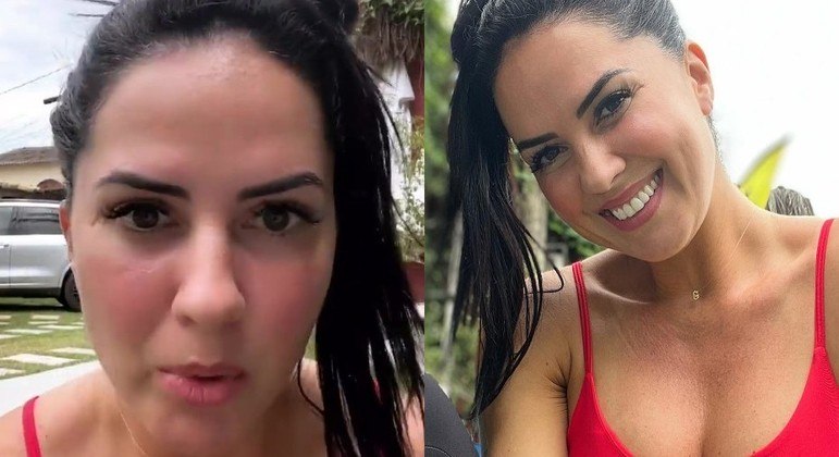 Graciele Lacerda retomou sua rotina de treinos nesta segunda-feira (3)