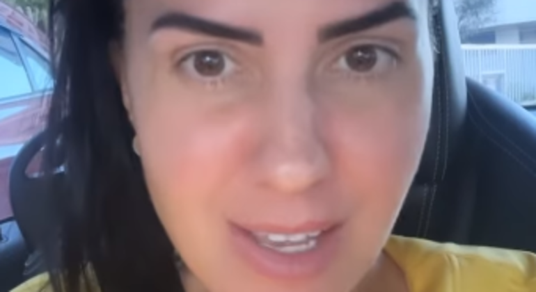 Graciele após a intervenção estética