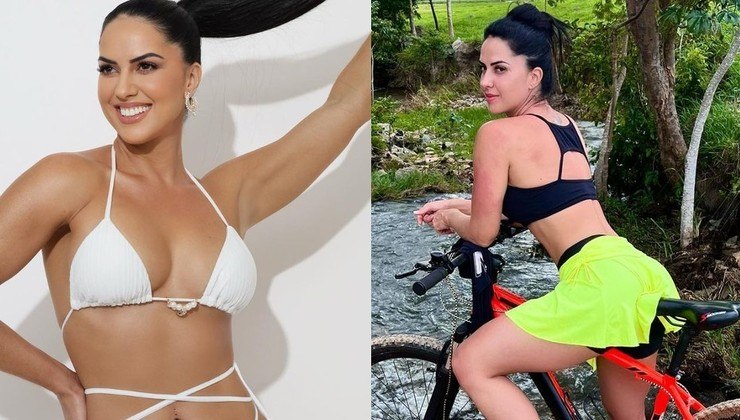 Foto: Graciele Lacerda é dona de um corpo definido, conquistado com treino  e alimentação saudável - Purepeople