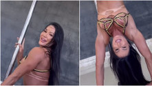 Gracyanne Barbosa confunde internautas com look nude: 'Achei que estava nua'