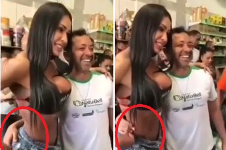 Gracyanne é vítima de 