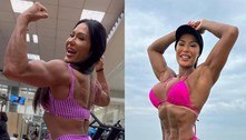Gracyanne Barbosa é elogiada por ícones do fisiculturismo: 'Faz 70 kg de cada lado no agachamento livre'