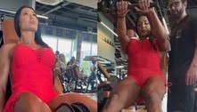 Gracy Barbosa posta reflexão sobre a vida fitness: 'O treino causa muita dor, mas ela cura outras dores'