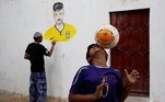grafite, Copa 2018, muro,