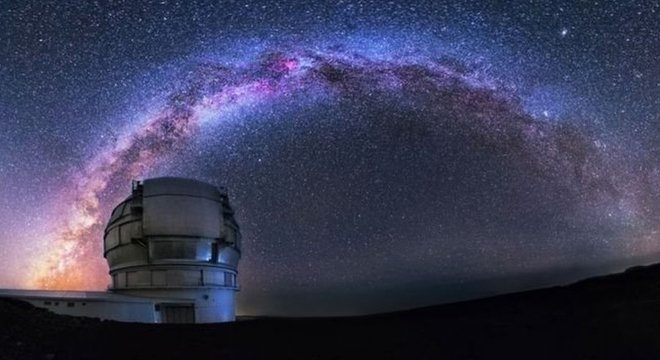 O primeiro espectro do cometa foi obtido por pesquisadores na Espanha por meio do Gran Telescopio Canarias (GTC)