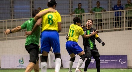 Brasil é bicampeão em Grand Prix de Esportes para Cegos, na modalidade futebol