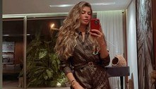 Grazi Massafera ostenta vestido de R$ 13,4 mil com selfie no espelho 