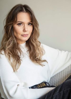 "O jogo de cena com o Felipe foi muito legal", conta a atriz