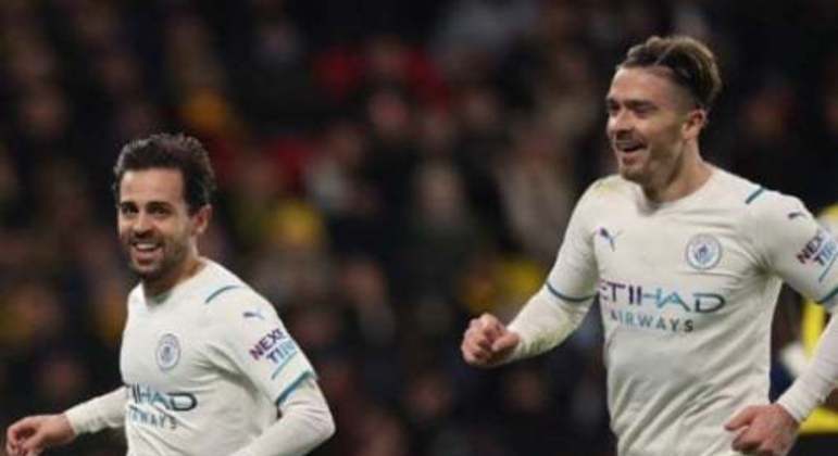 Grealish e Bernardo Silva - Manchester City