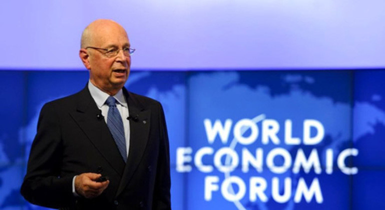 Klaus Schwab, fundador do Fórum Econômico Mundial, entidade que promove reunião anual de lideranças internacionais de política e economia
