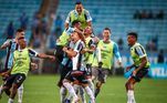 4º - GrêmioRebaixado em 2021, o Grêmio ainda conta com grande histórico e é o 4º