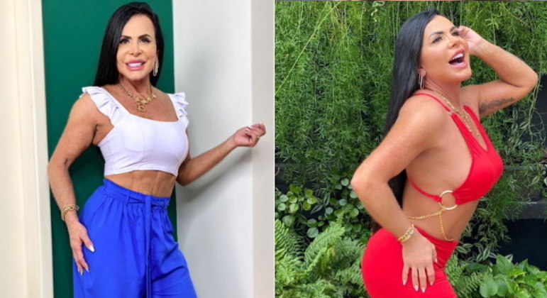 GretchenA cantora e dançarina também nunca escondeu os procedimentos estéticos que costuma fazer. Recentemente, inclusive, Gretchen revelou estar muito bem consigo mesma: 