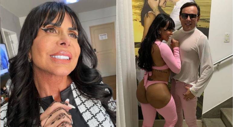 Ela também chegou a receber críticas por escolher um look composto de top e calça — que deixou seu bumbum à mostra — para fazer um show ao lado do marido, Esdras de Souza, em outubro. 