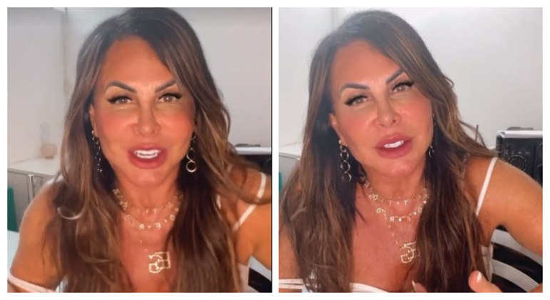 Gretchen desabafou nas redes sociais depois de contar que recebeu críticas pela aparência e por ter feito diversos procedimentos estéticos no rosto. 
