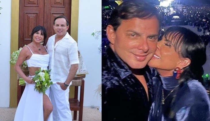 Assim como Gretchen, Esdras de Souza não aguenta desaforo calado. No meio das polêmicas, os dois seguem apaixonadíssimos — tanto que fizeram um 