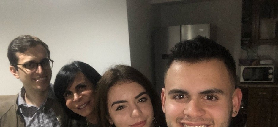 Gretchen com os filhos Srgio, Giullia e Gabriel