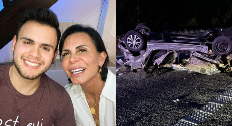 Filho de Gretchen sofre acidente de carro na Bélgica
