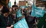 Greve Reino Unido 1º de fevereiro
