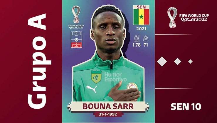 Grupo A - Seleção de Senegal: Bouna Sarr (SEN 10)