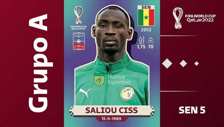 Grupo A - Seleção de Senegal: Saliou Ciss (SEN 5)
