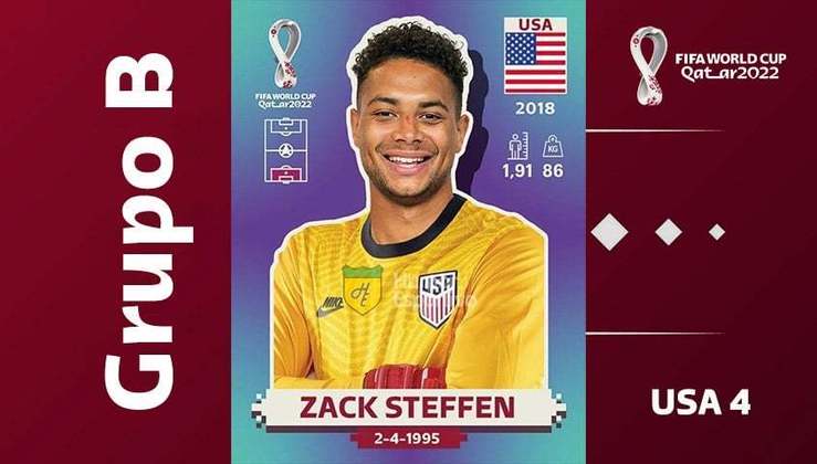 Grupo B - Seleção dos Estados Unidos: Zack Steffen (USA 4)