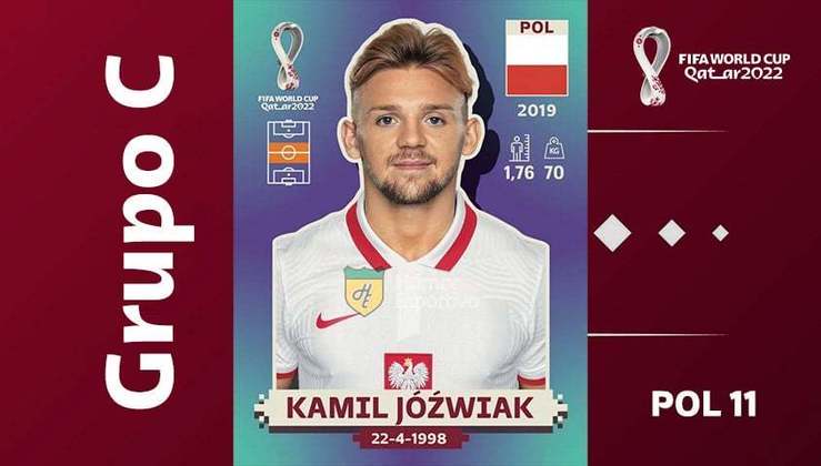 Grupo C - Seleção da Polônia: Kamil Jozwiak (POL 11)