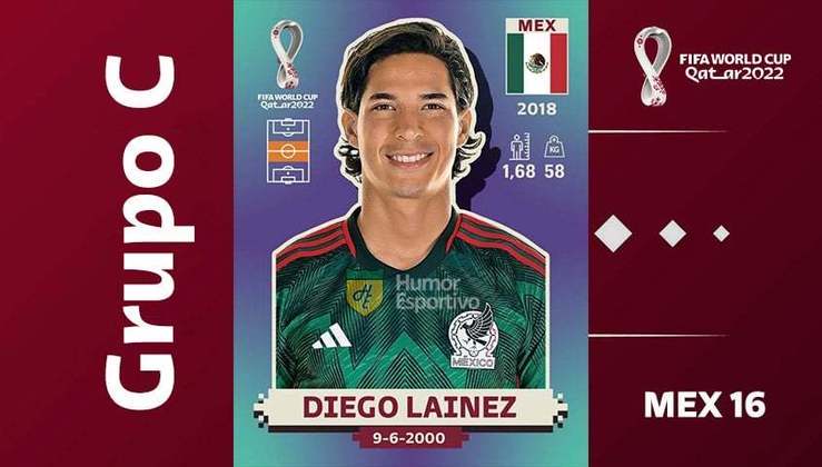 Grupo C - Seleção do México: Diego Lainez (MEX 16)