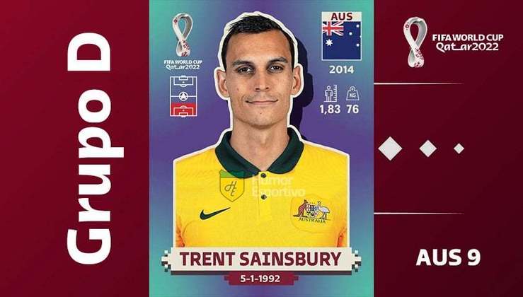Grupo D - Seleção da Austrália: Trent Sainsbury (AUS 9)