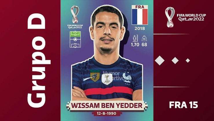 Grupo D - Seleção da França: Wissam Ben Yedder (FRA 15)