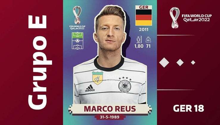 Grupo E - Seleção da Alemanha: Marco Reus (GER 18)