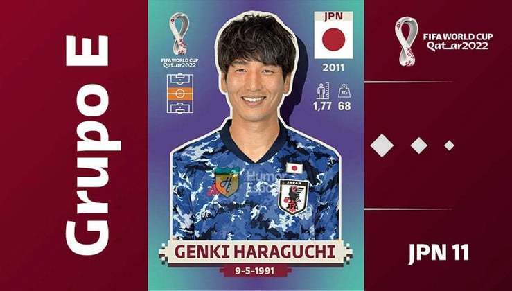 Grupo E - Seleção do Japão: Genki Haraguchi (JPN 11)