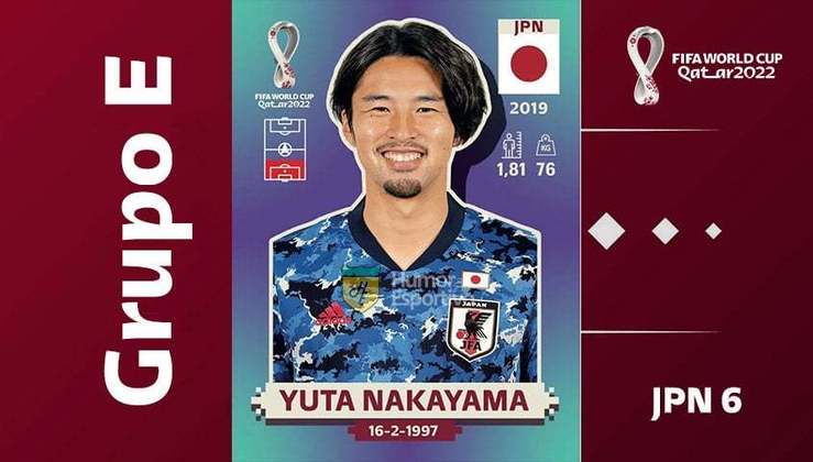Grupo E - Seleção do Japão: Yuta Nakayama (JPN 6)
