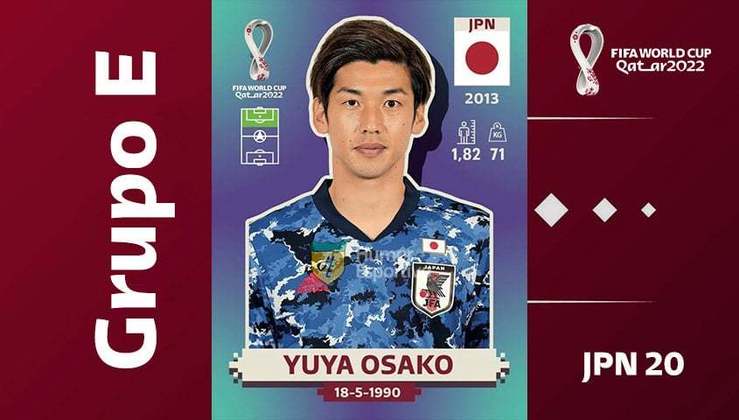 Grupo E - Seleção do Japão: Yuya Osako (JPN 20)