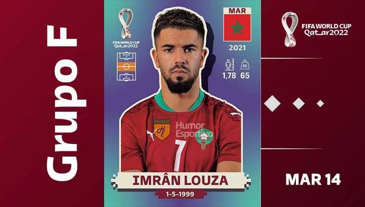Grupo F - Seleção do Marrocos: Imran Louza (MAR 14)