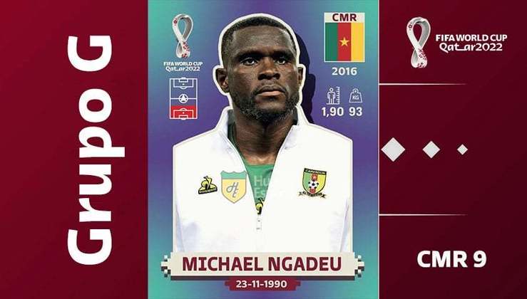 Grupo G - Seleção de Camarões: Michael Ngadeu (CMR 9)