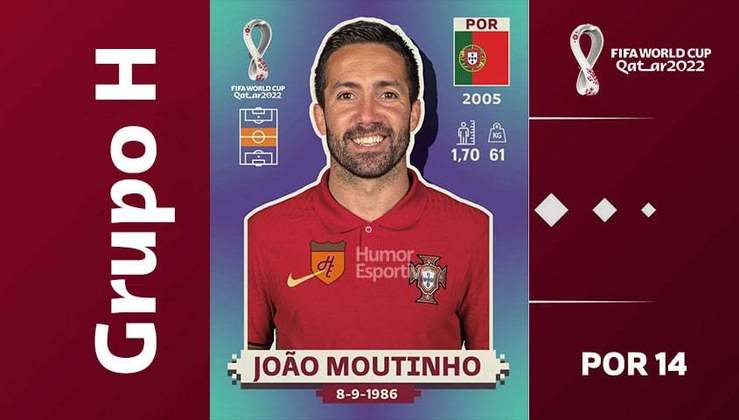 Grupo H - Seleção de Portugal: João Moutinho (POR 14)