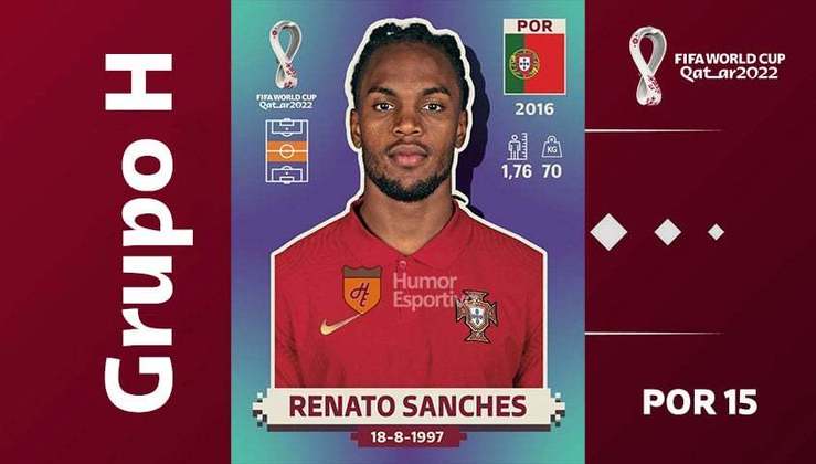 Grupo H - Seleção de Portugal: Renato Sanches (POR 15)