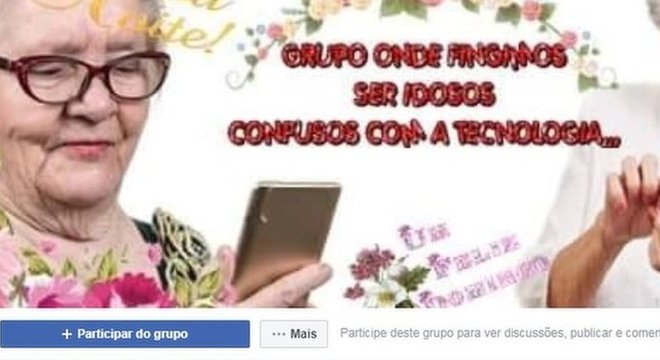 Grupo para 'imitar idosos confusos com a tecnologia' viraliza no Facebook